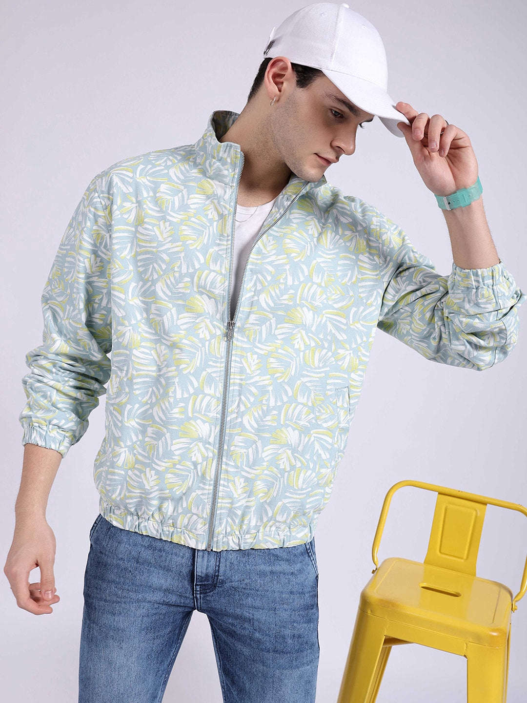 Shop Men Printed Jacket Online.