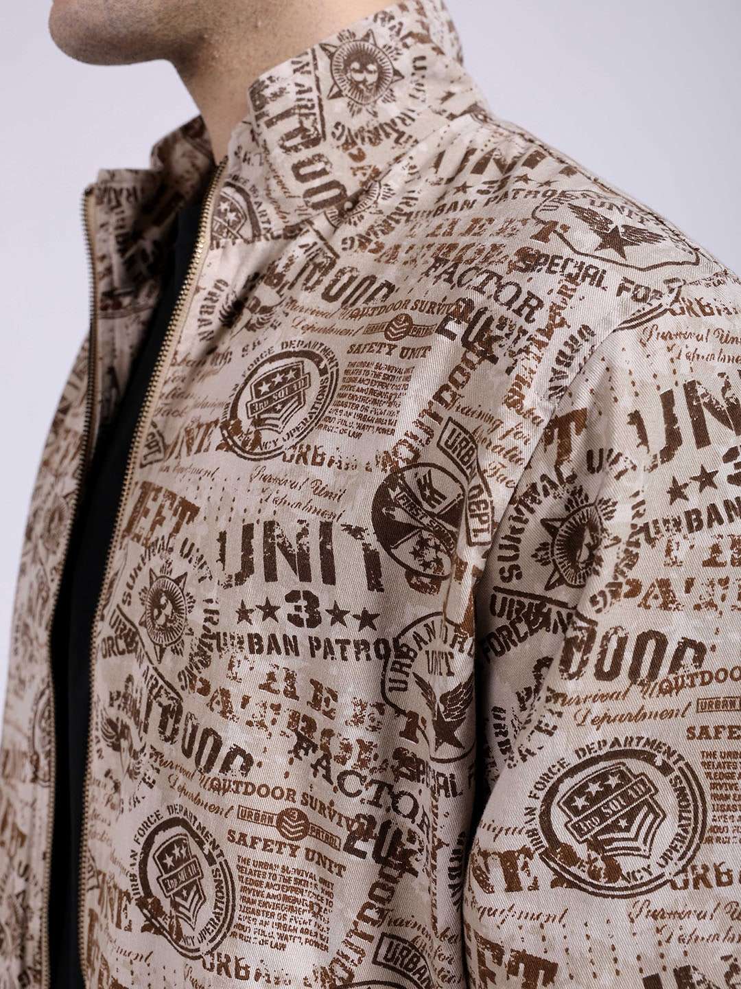 Shop Men Printed Jacket Online.