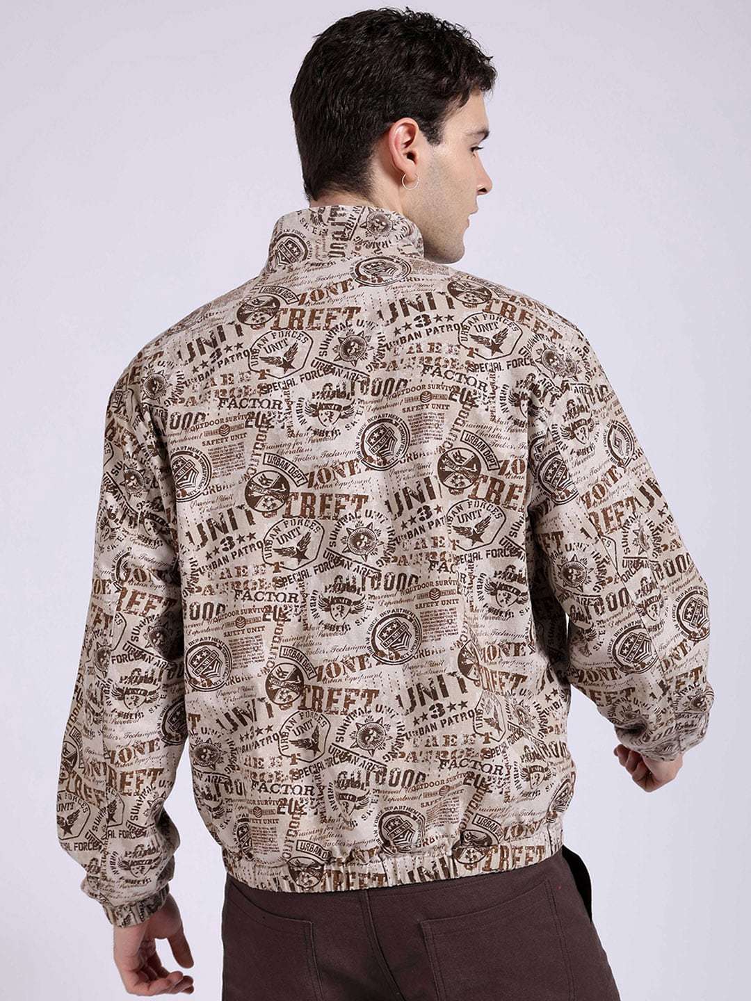 Shop Men Printed Jacket Online.