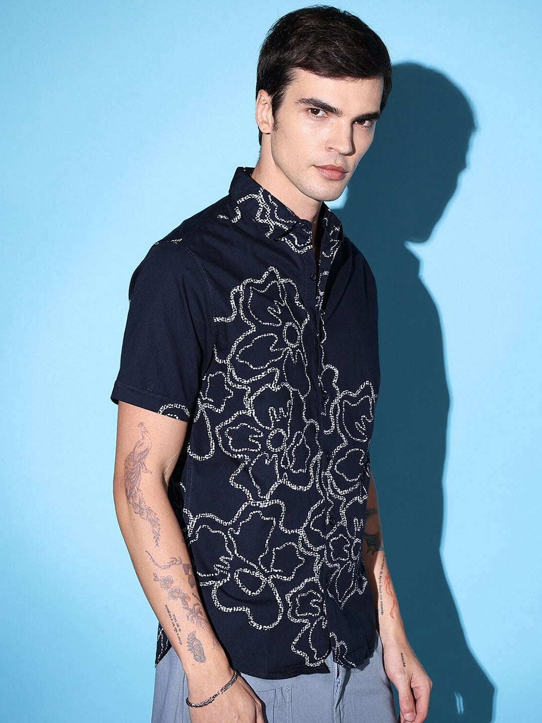 Shop Men Printed Shirt Online.