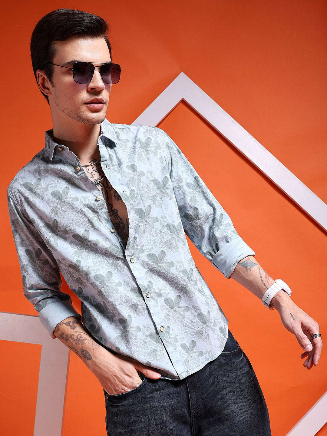 Shop Men Printed Shirt Online.