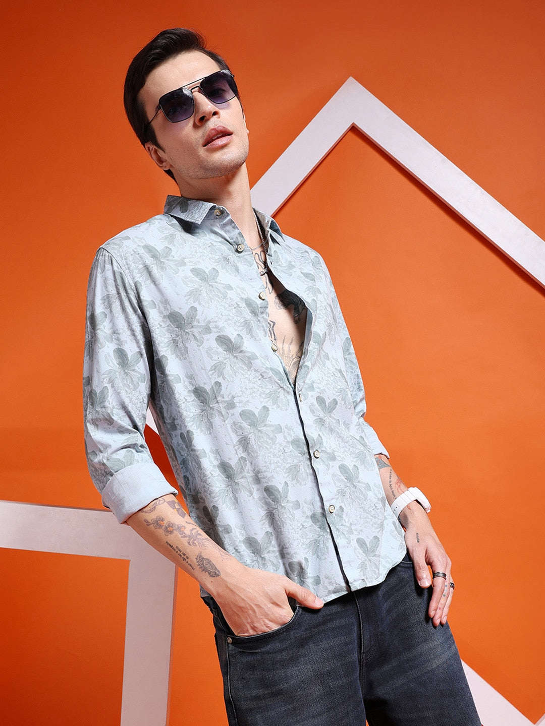 Shop Men Printed Shirt Online.