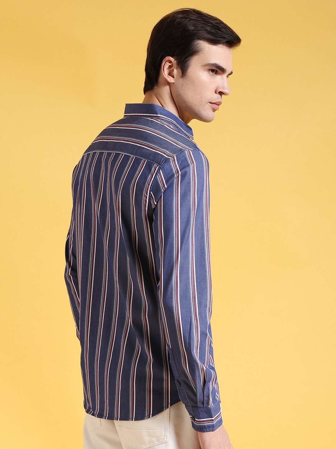 Shop Men Striped Shirt Online.