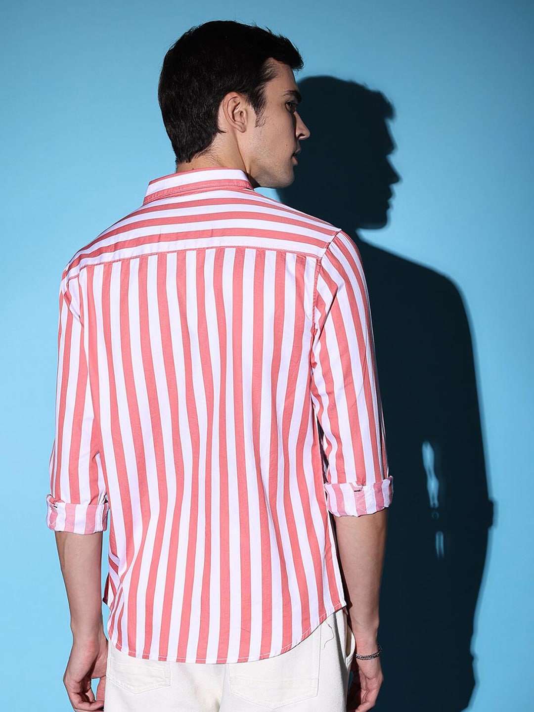 Shop Men Striped Shirt Online.