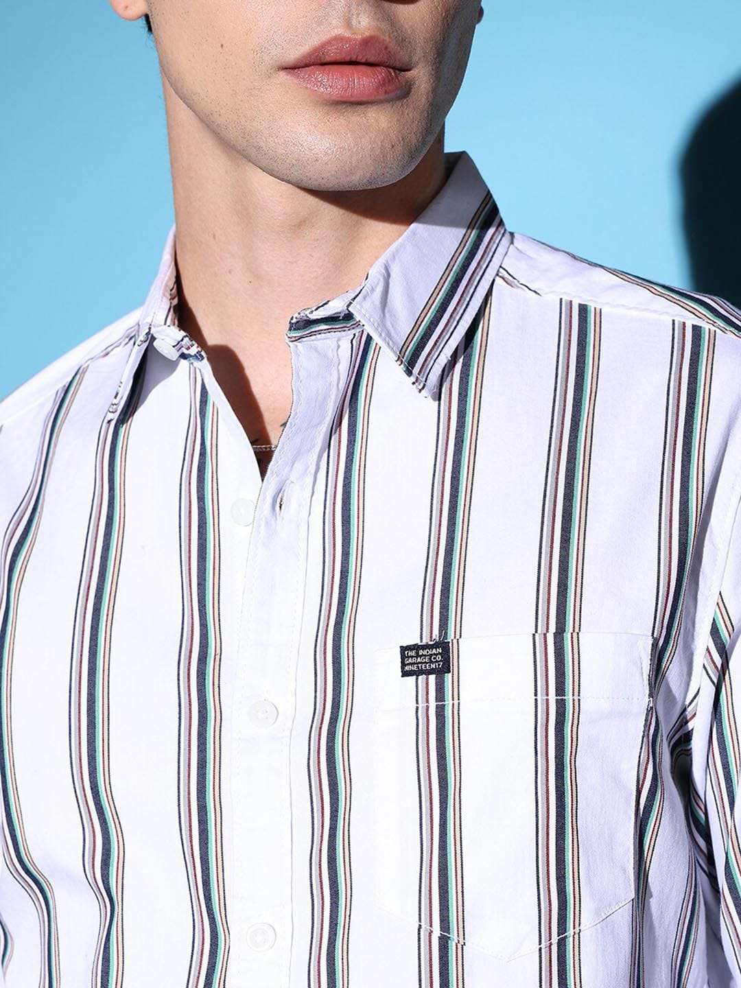 Shop Men Striped Shirt Online.