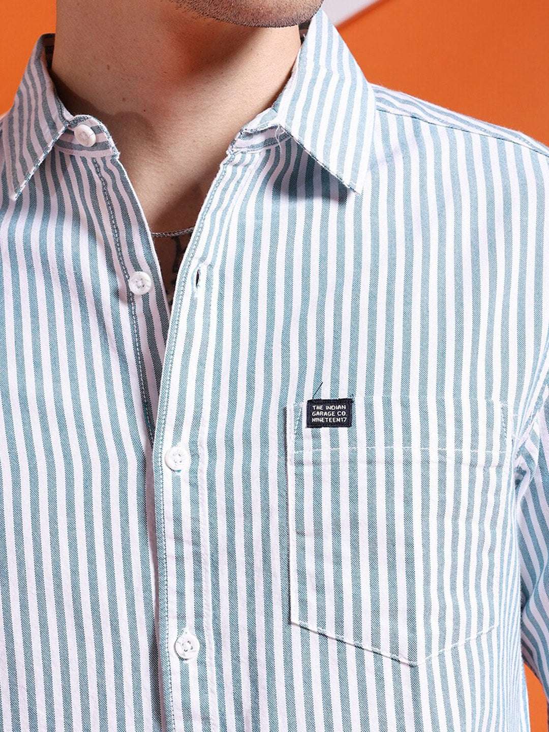 Shop Men Striped Shirt Online.