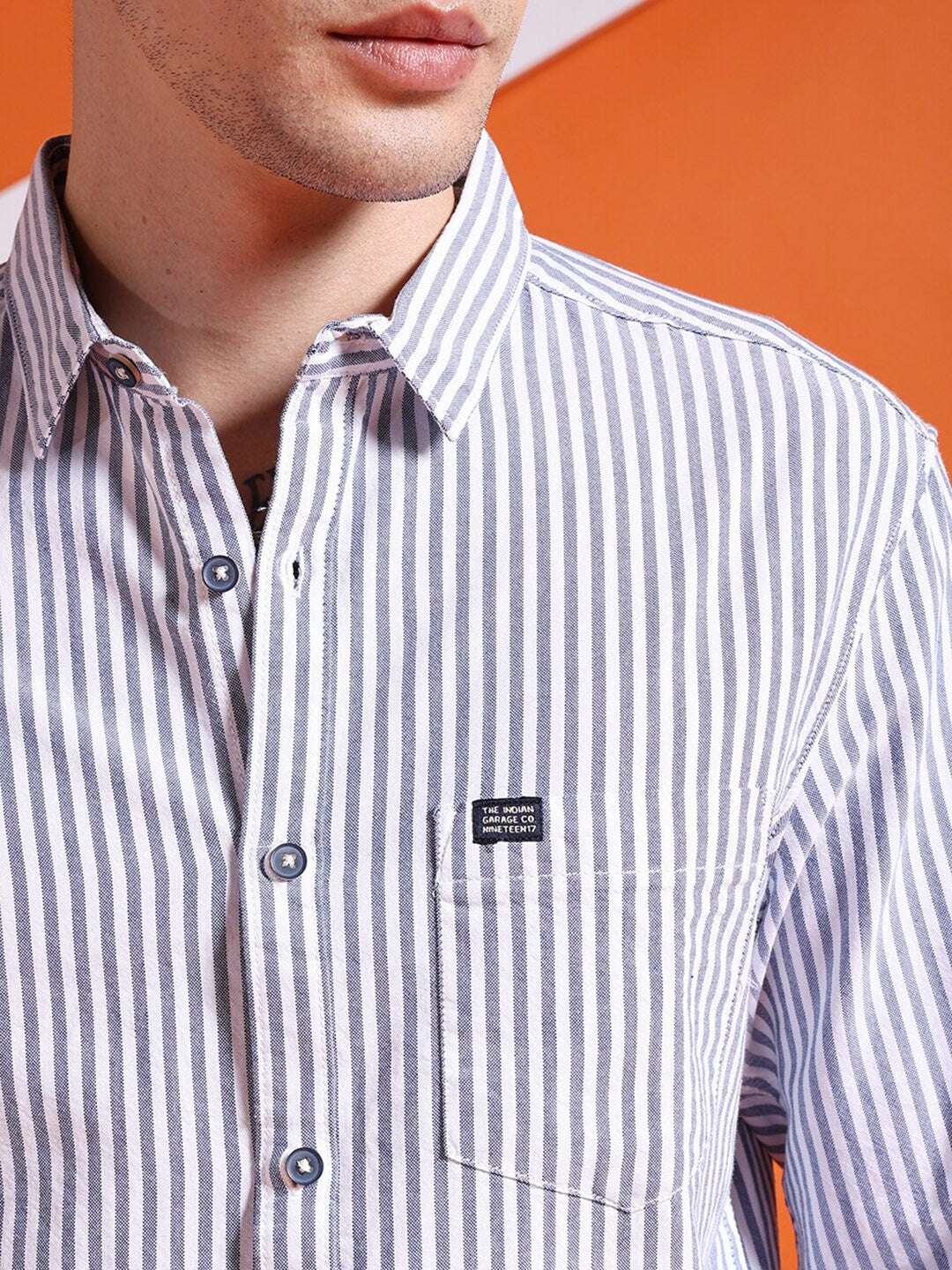 Shop Men Striped Shirt Online.