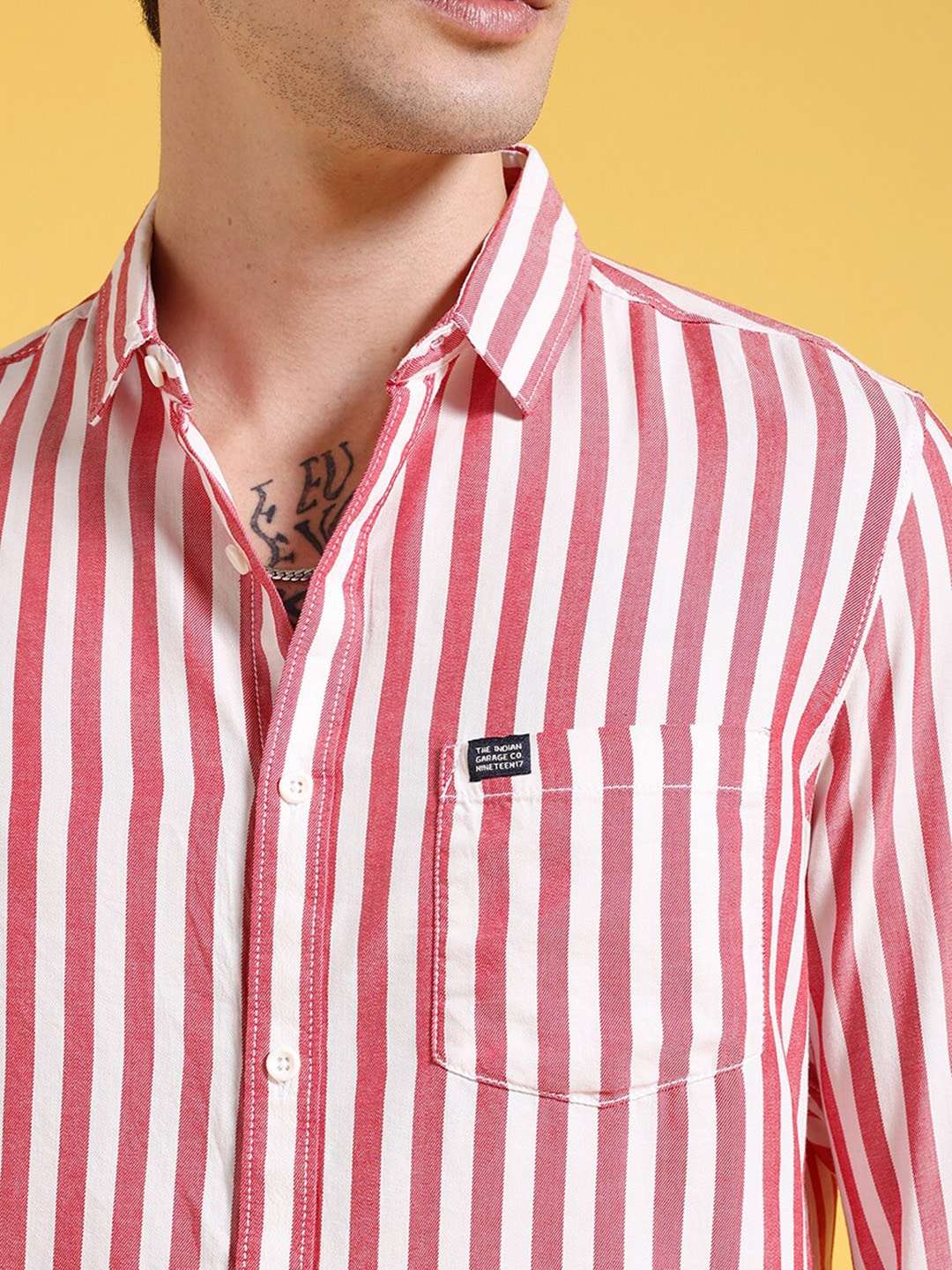 Shop Men Striped Shirt Online.