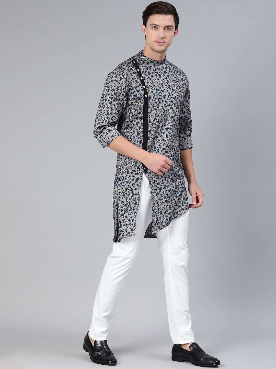 Shop Men Long Length Kurta Pajama Online.