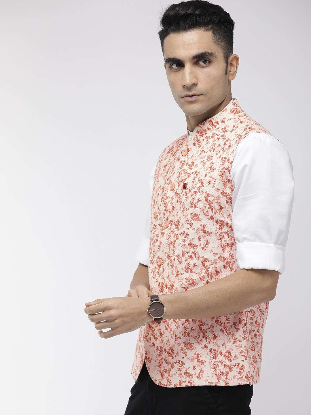 Shop Men Nehru Waistcoat Online.