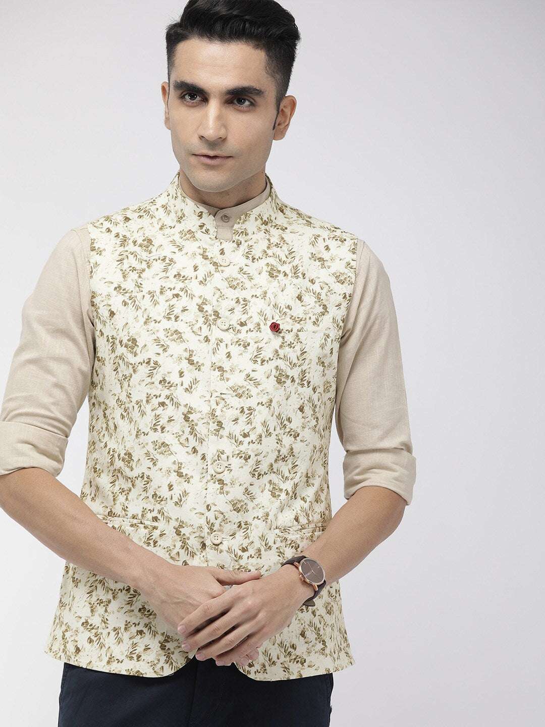 Shop Men Nehru Waistcoat Online.