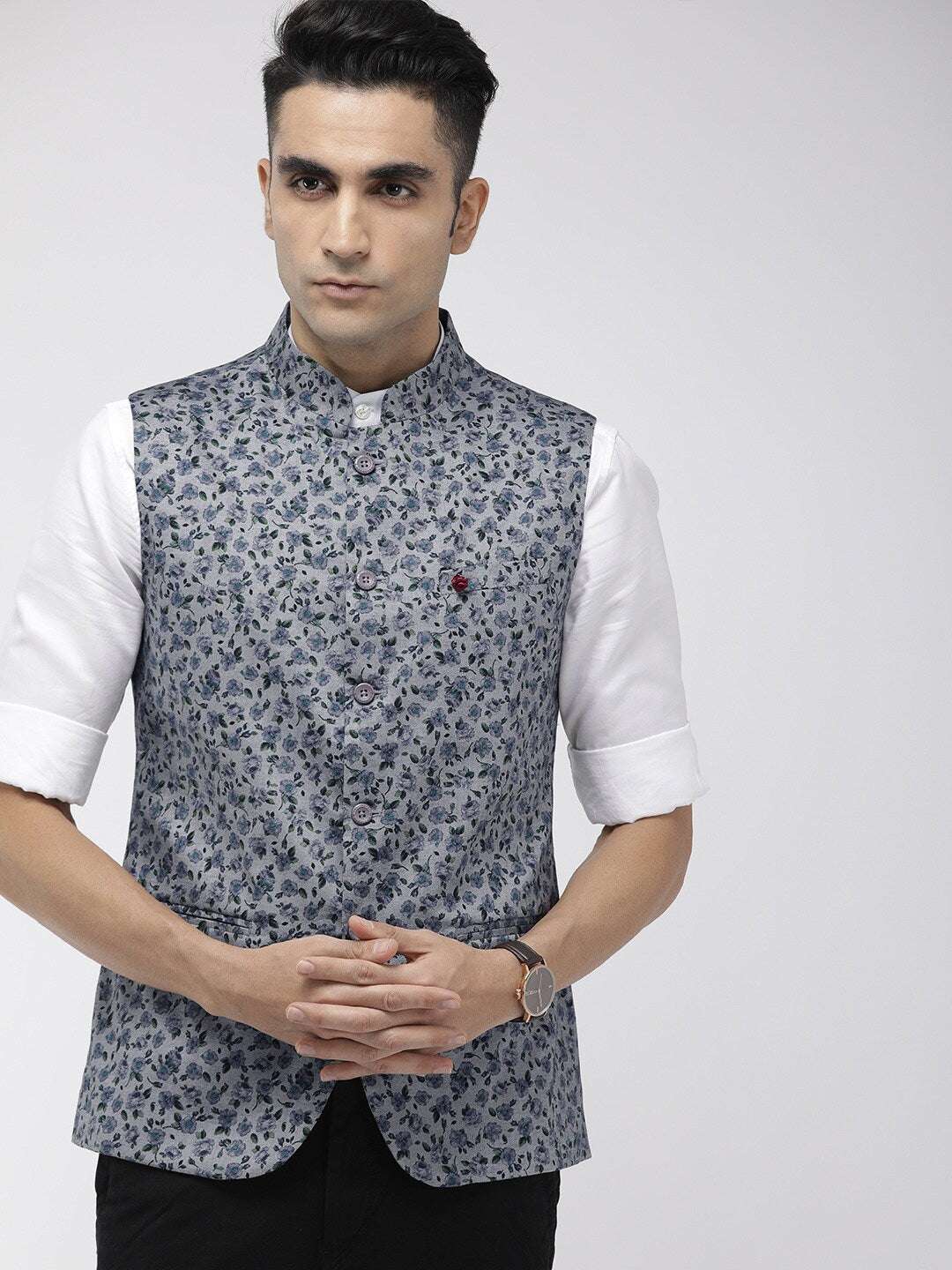 Shop Men Nehru Waistcoat Online.