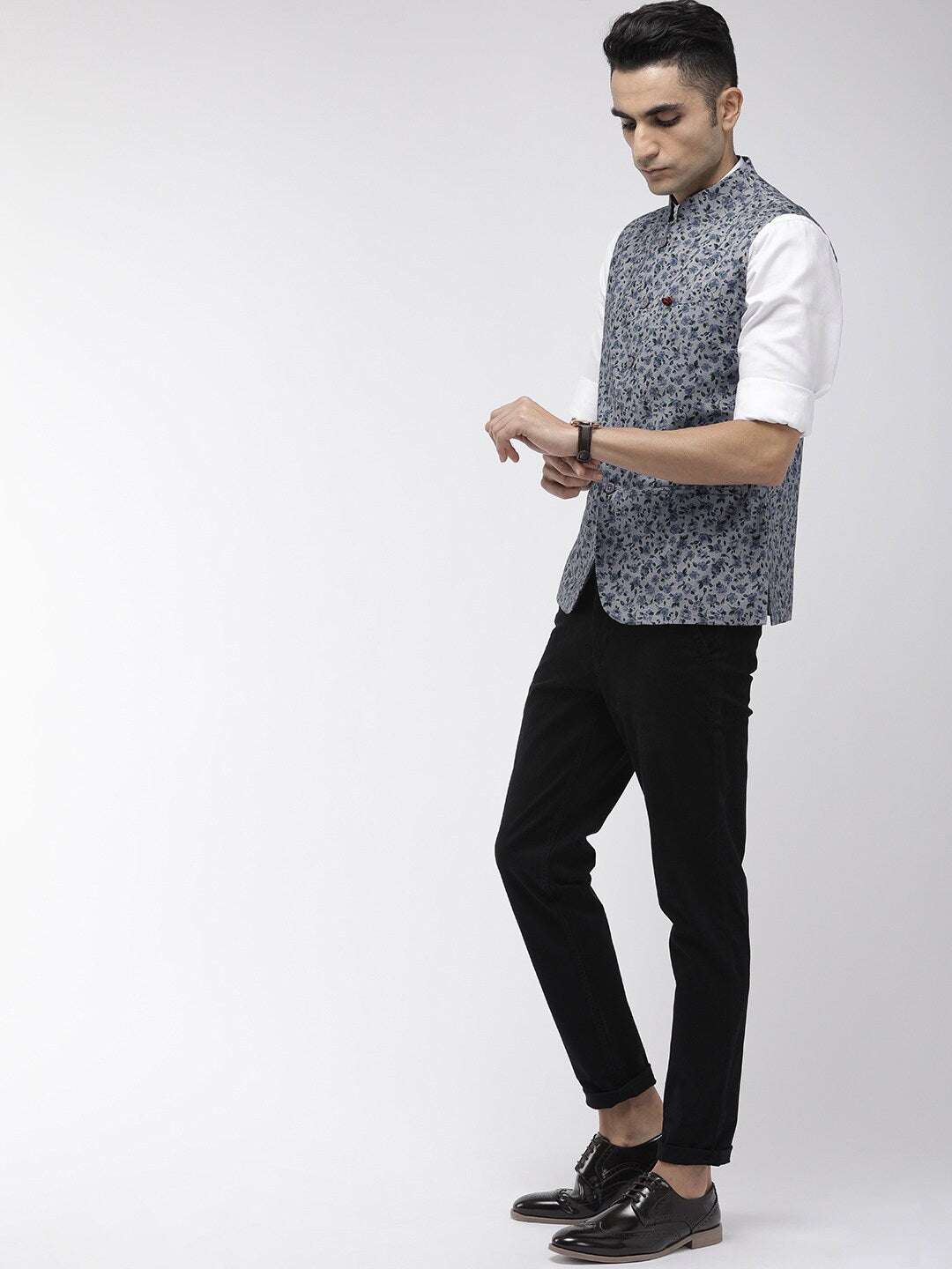 Shop Men Nehru Waistcoat Online.