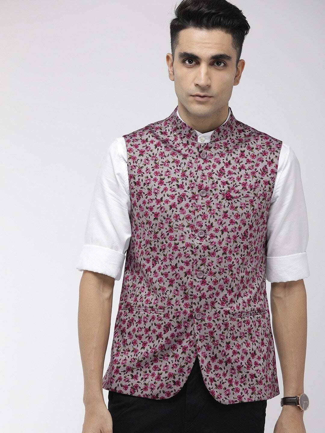 Shop Men Nehru Waistcoat Online.