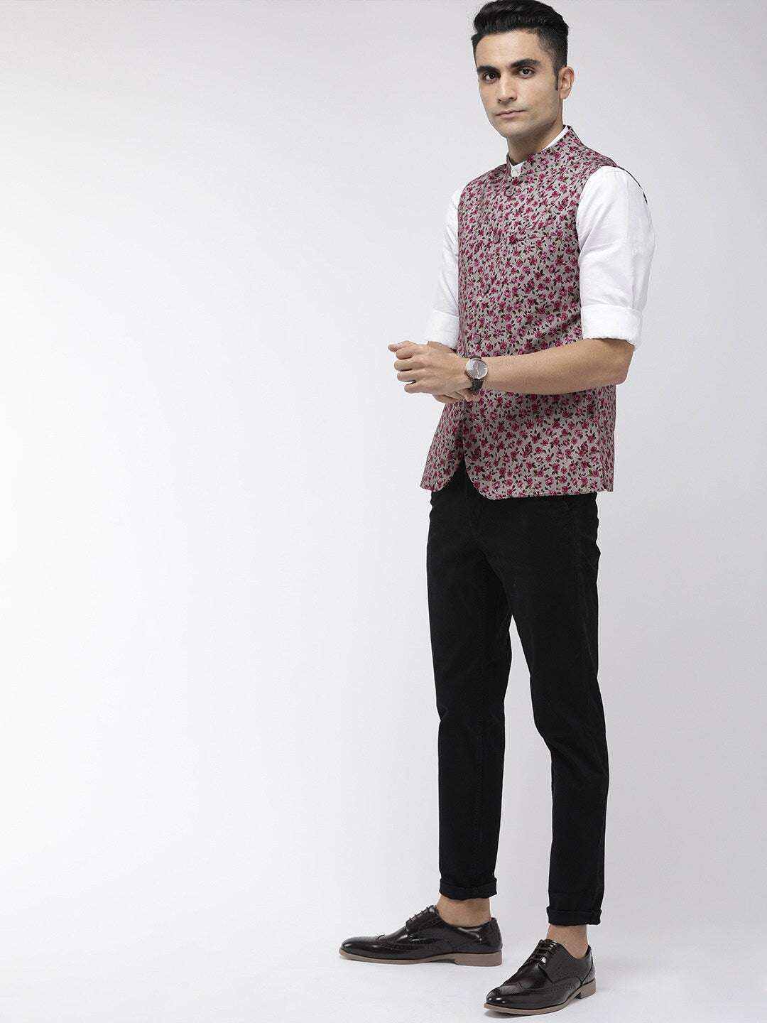 Shop Men Nehru Waistcoat Online.