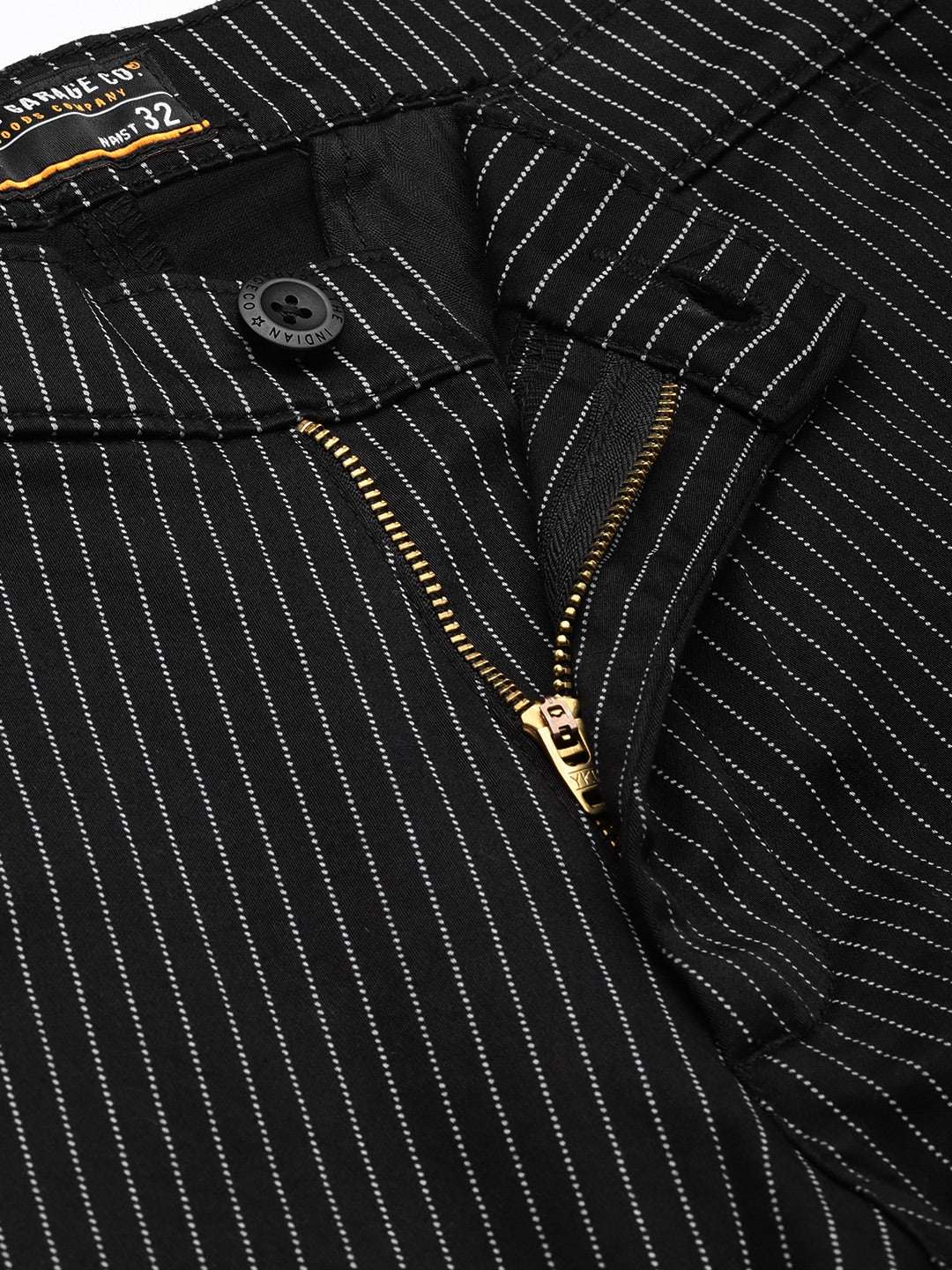 Shop Men Striped Chino Online.