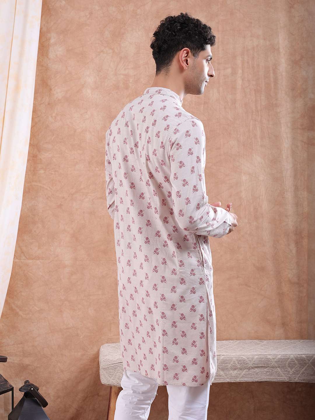 Shop Men Printed Kurta Online.