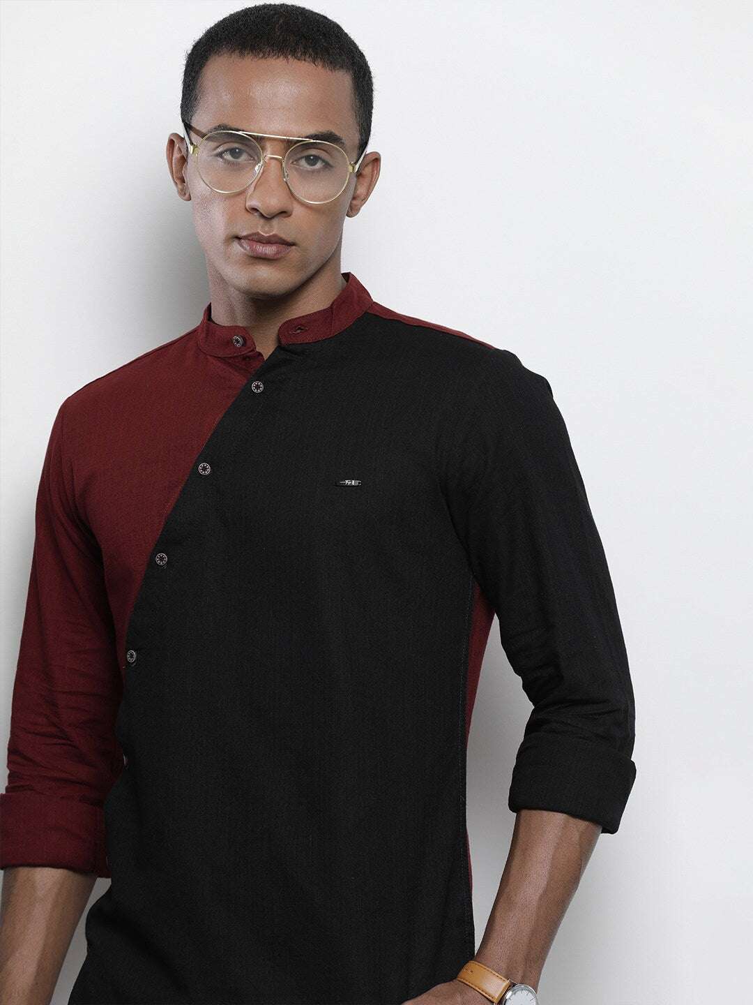 Shop Men Short Kurta Block Online.