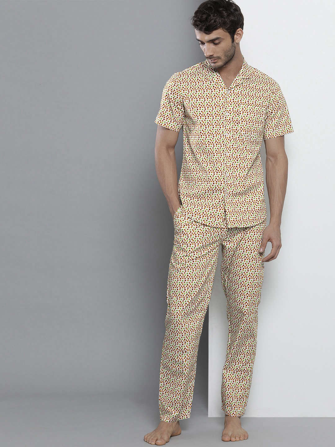 Shop Men Lounge Pants Night Set Online.