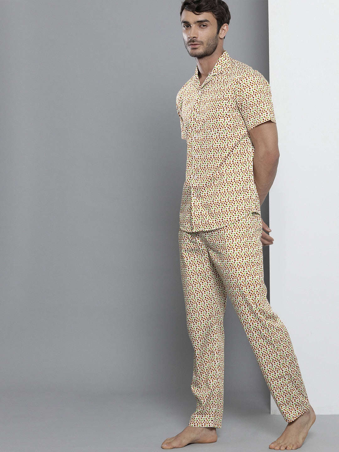 Shop Men Lounge Pants Night Set Online.