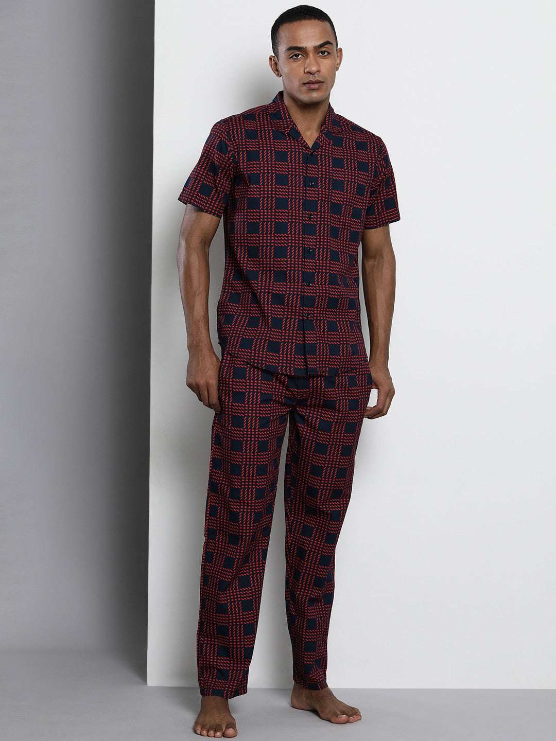 Shop Men Lounge Pants Night Set Online.