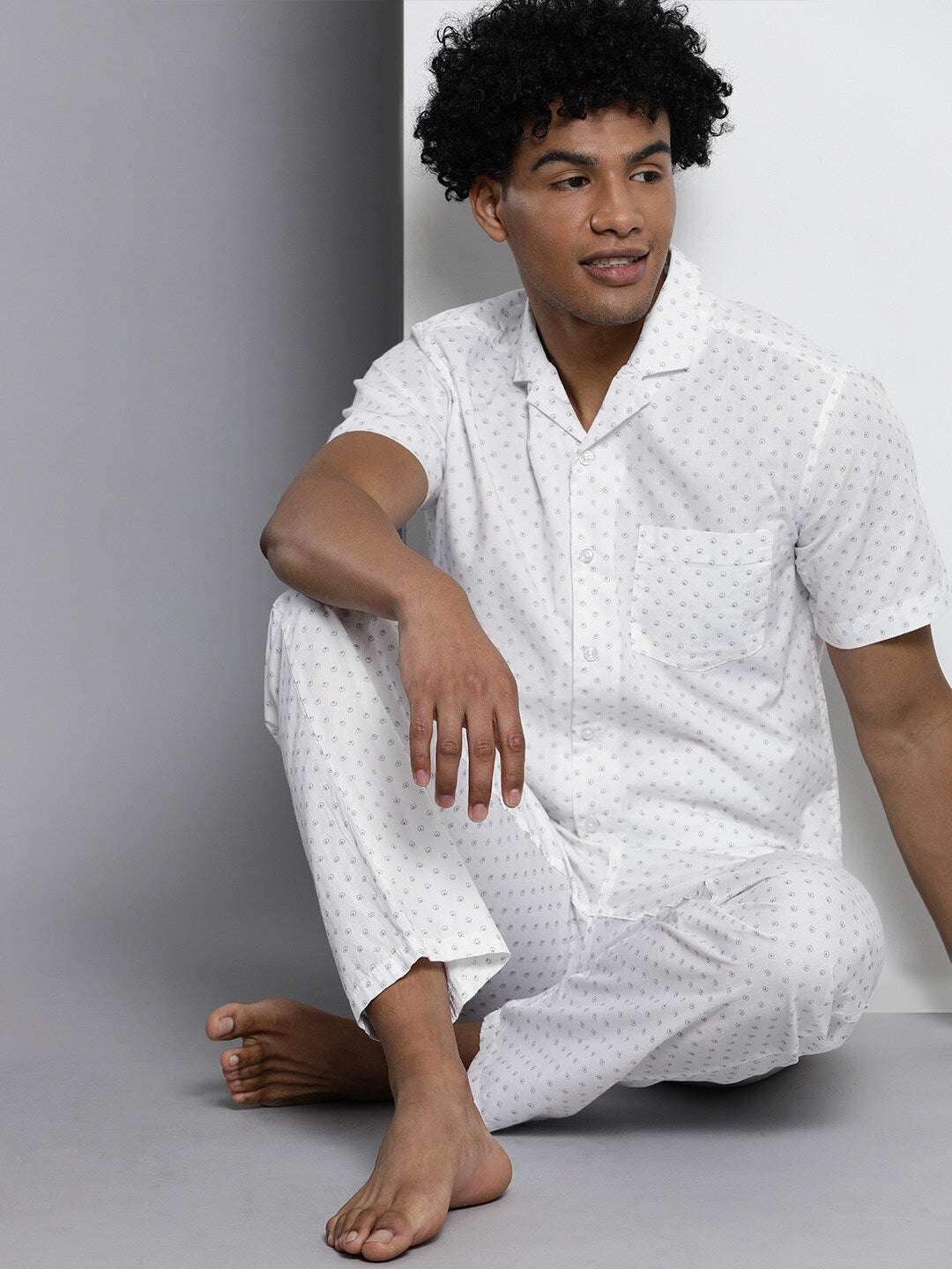 Shop Men Lounge Pants Night Set Online.