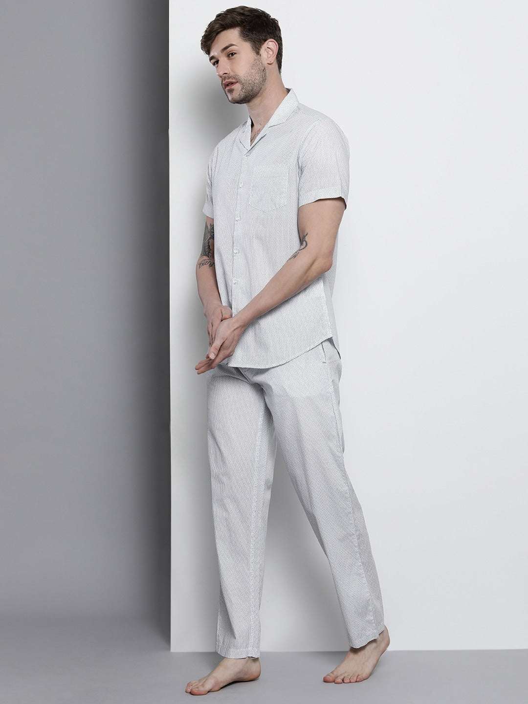 Shop Men Lounge Pants Night Set Online.