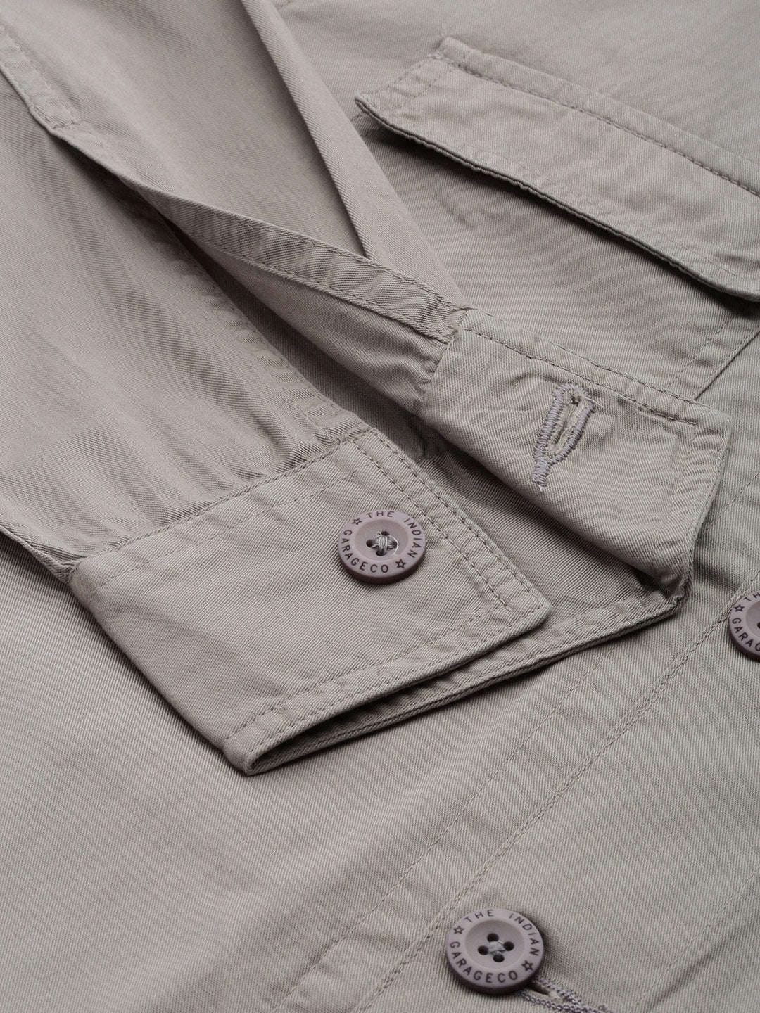 Shop Men Solid Overshirt Online.