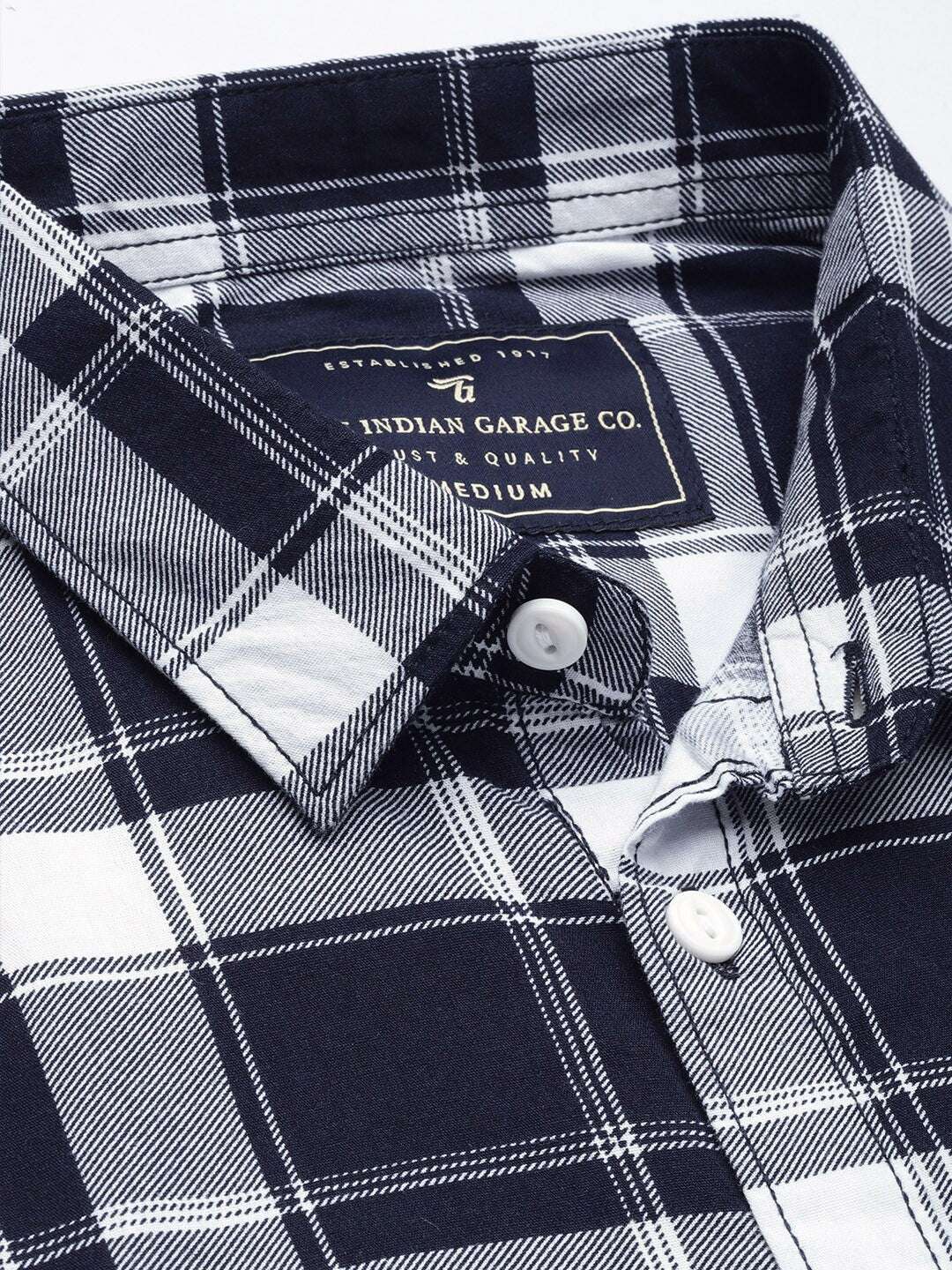 Shop Men Checked Shirt Online.