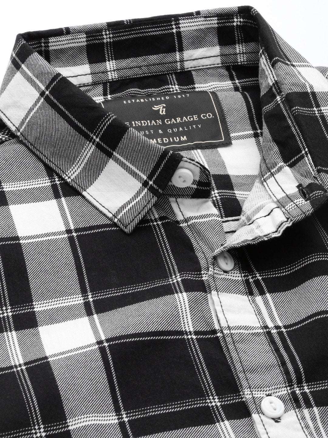 Shop Men Casual Check Shirt Online.