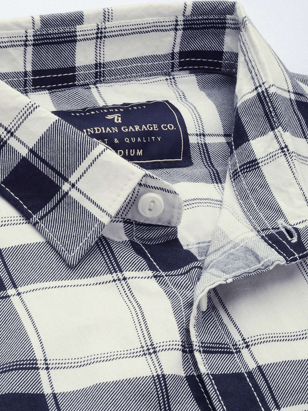 Shop Men Checked Shirt Online.