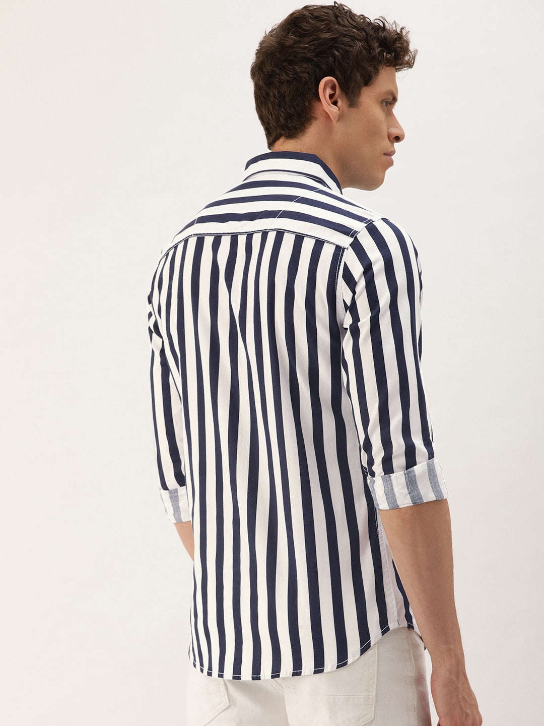 Shop Men Striped Shirt Online.