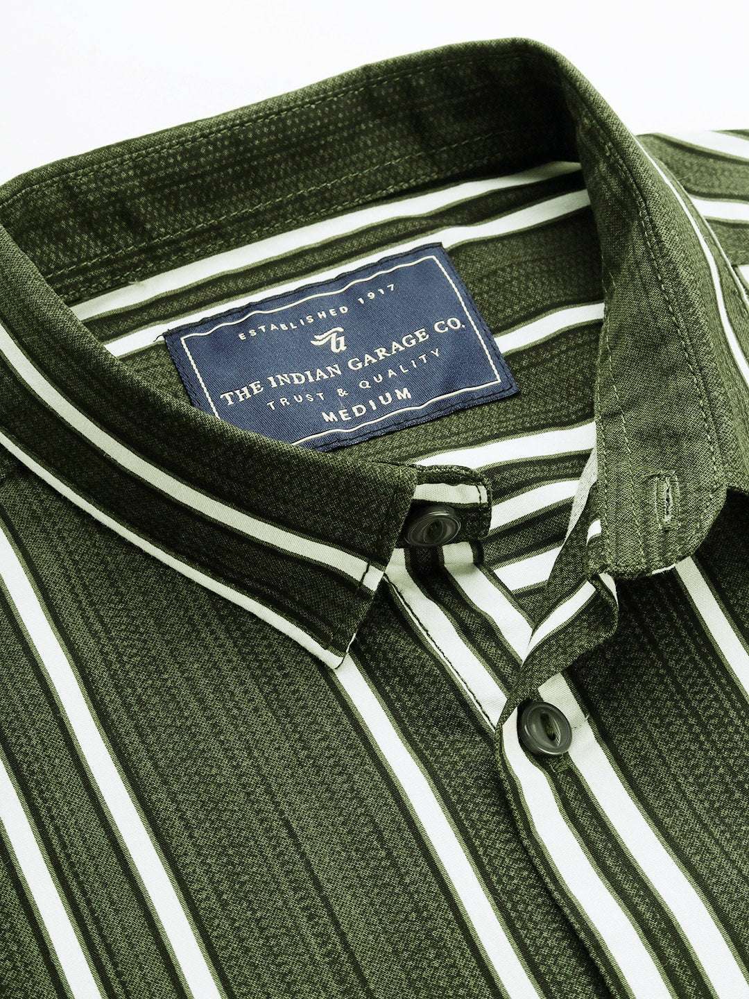 Shop Men Vertical Striped Shirt Online.