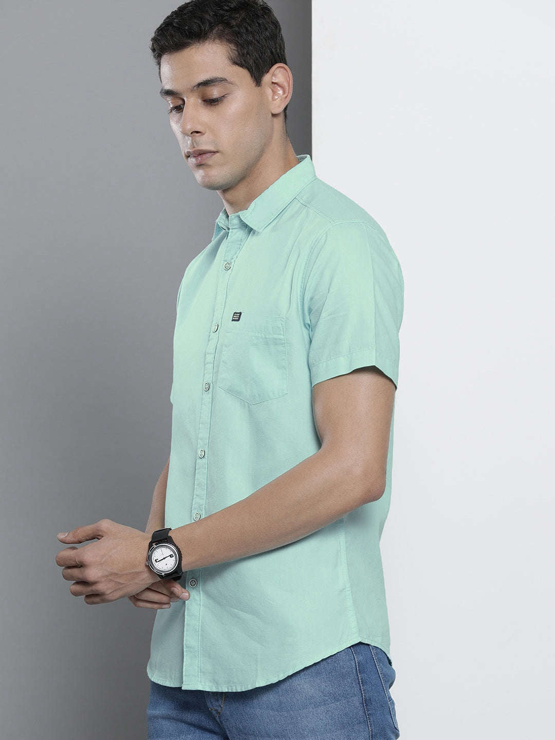 Shop Men Solid Shirt Online.