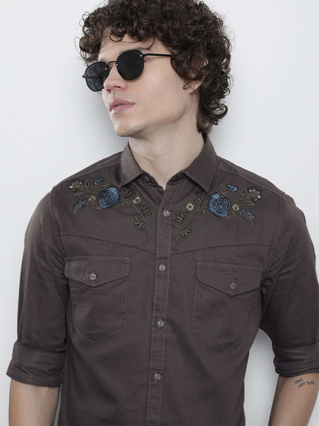 Shop Men Solid Shirt Online.