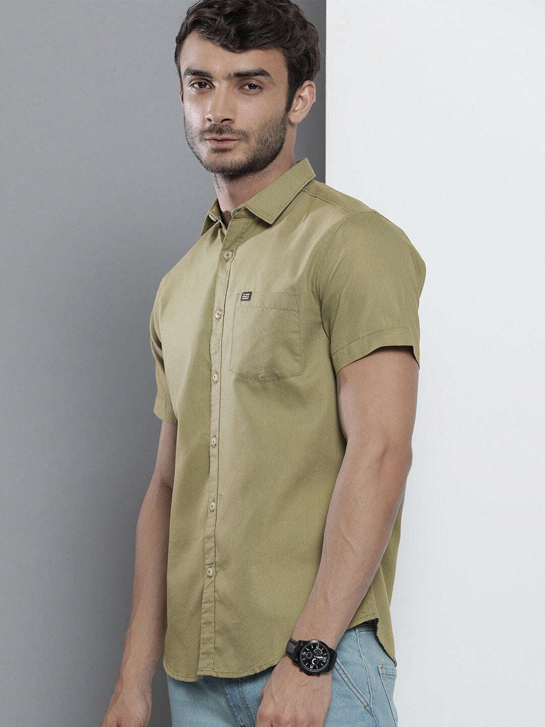 Shop Men Solid Shirt Online.