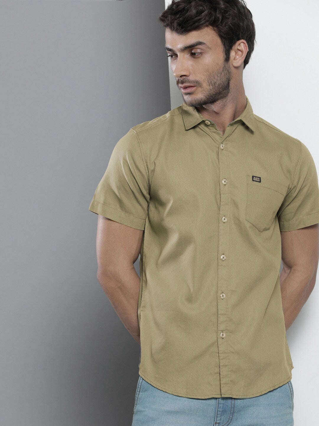 Shop Men Solid Shirt Online.