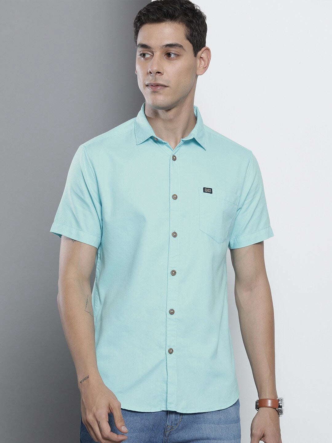 Shop Men Solid Shirt Online.