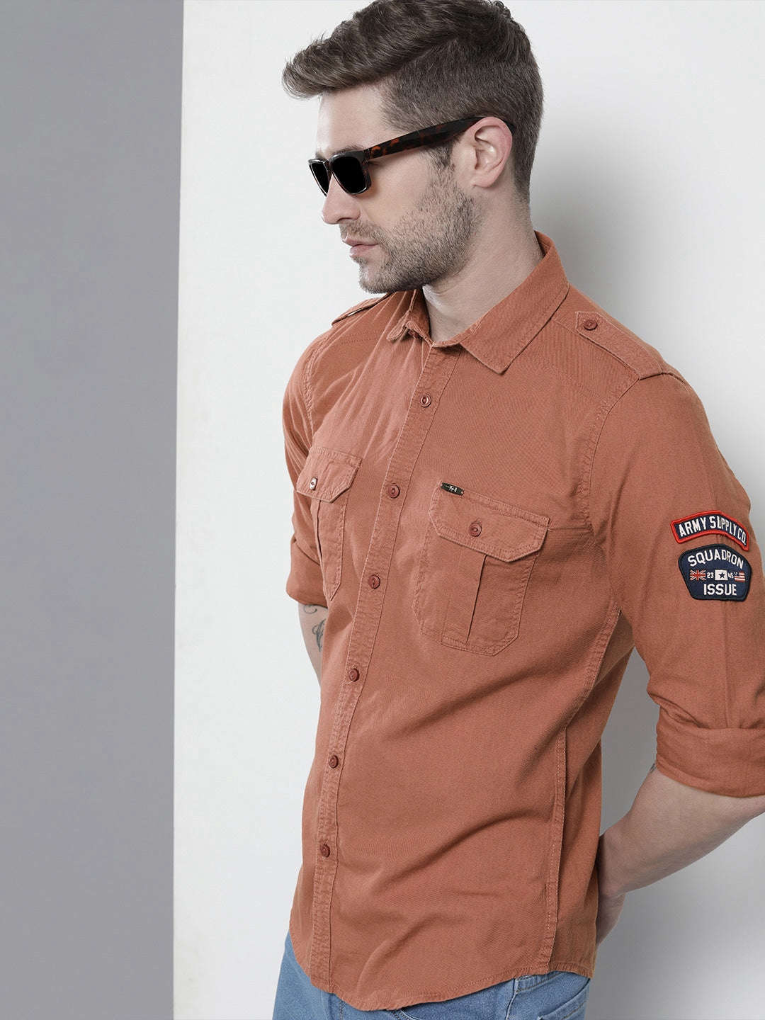 Shop Men Solid Shirt Online.