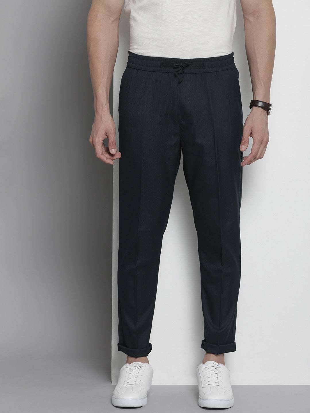 Shop Men Pleated Jogger Trouser Online.