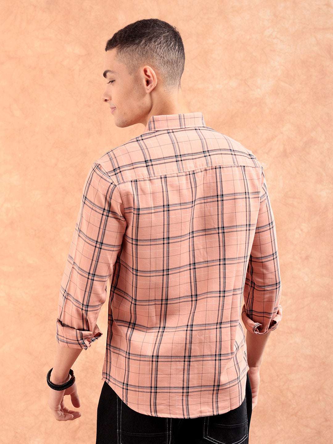 Shop Men Checked Shirt Online.