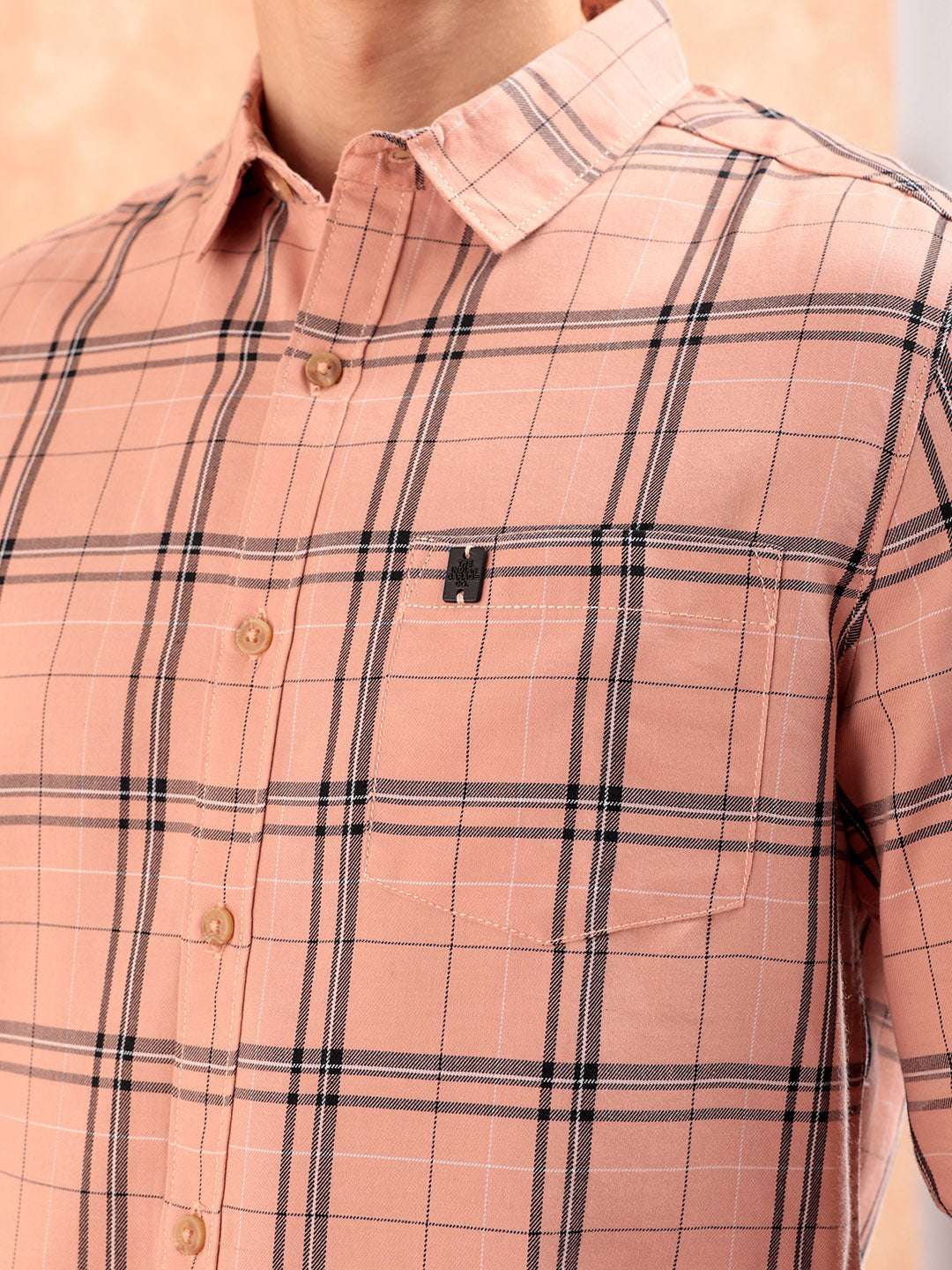 Shop Men Checked Shirt Online.