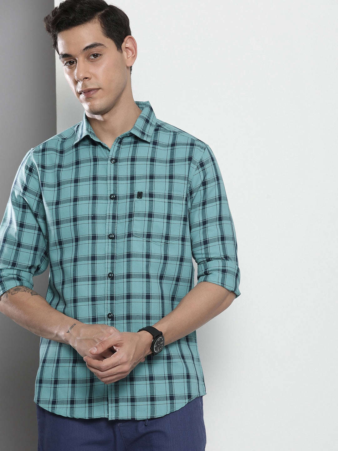 Shop Men Check Shirt Online.