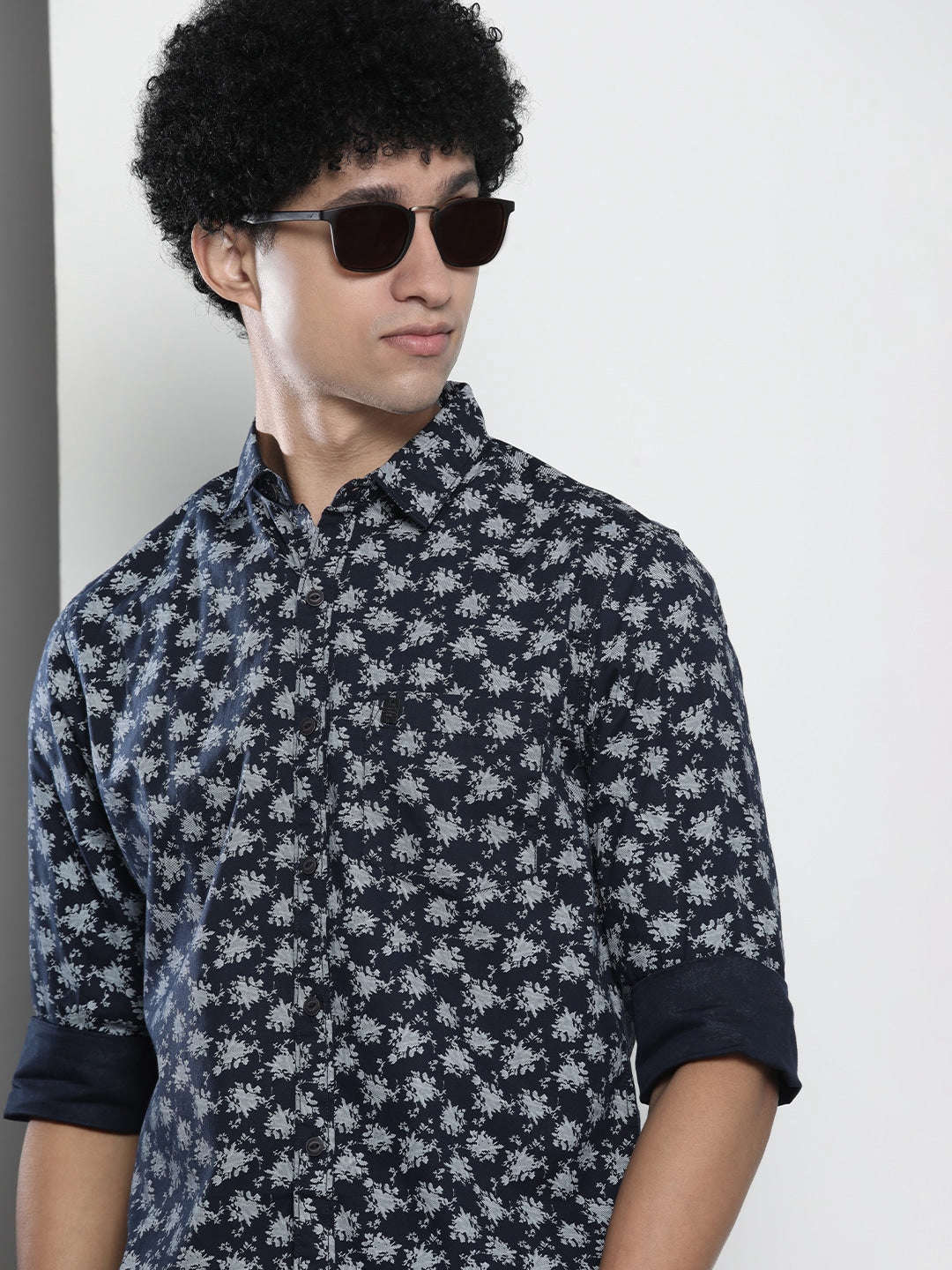 Shop Men Abstract Printed Shirt Online.