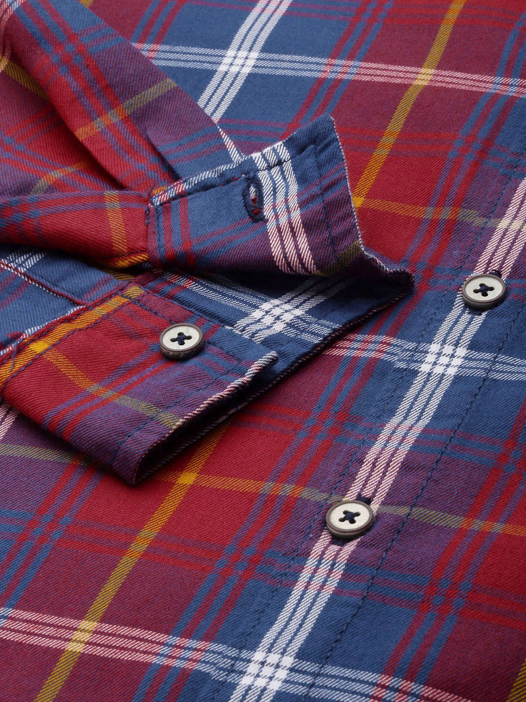 Shop Men Checked Shirt Online.