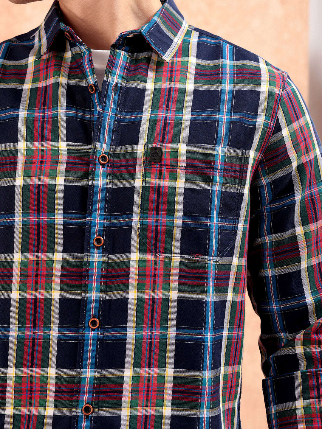 Shop Men Checked Shirt Online.