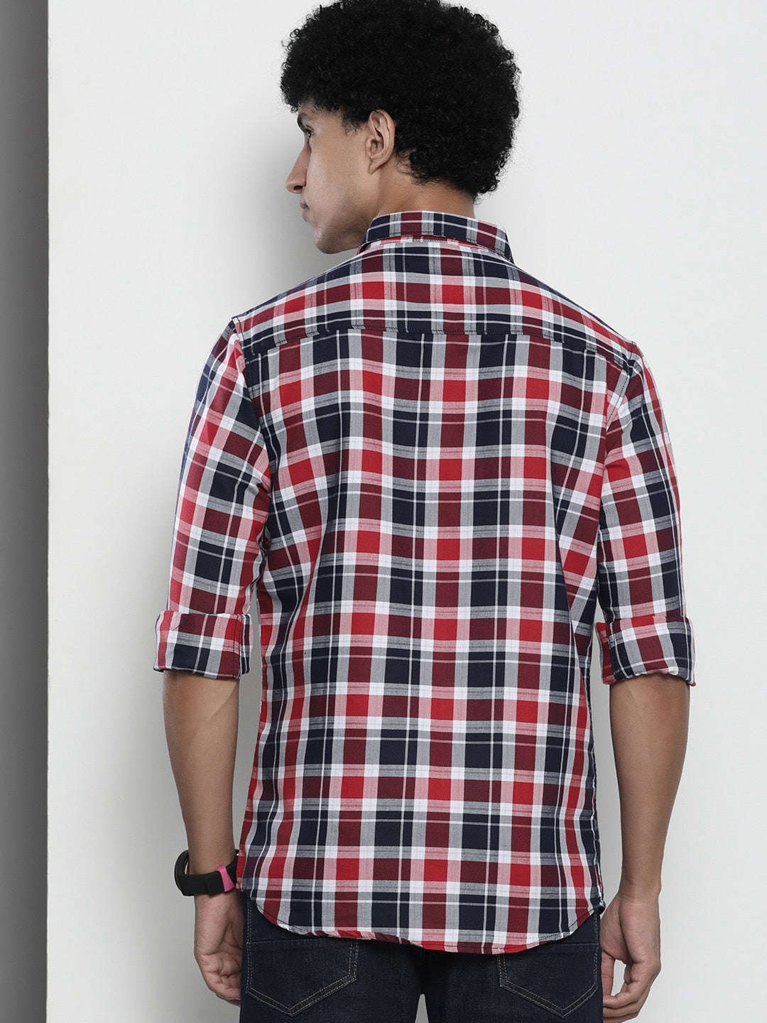 Shop Men Checkered Shirt Online.