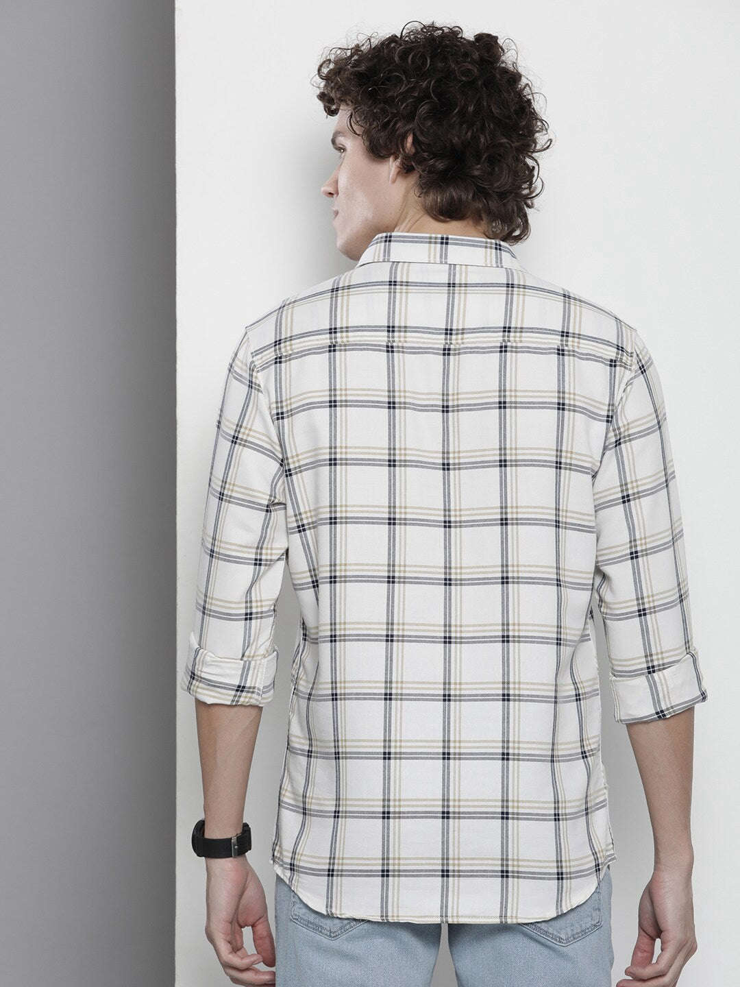 Shop Men Checkered Shirt Online.