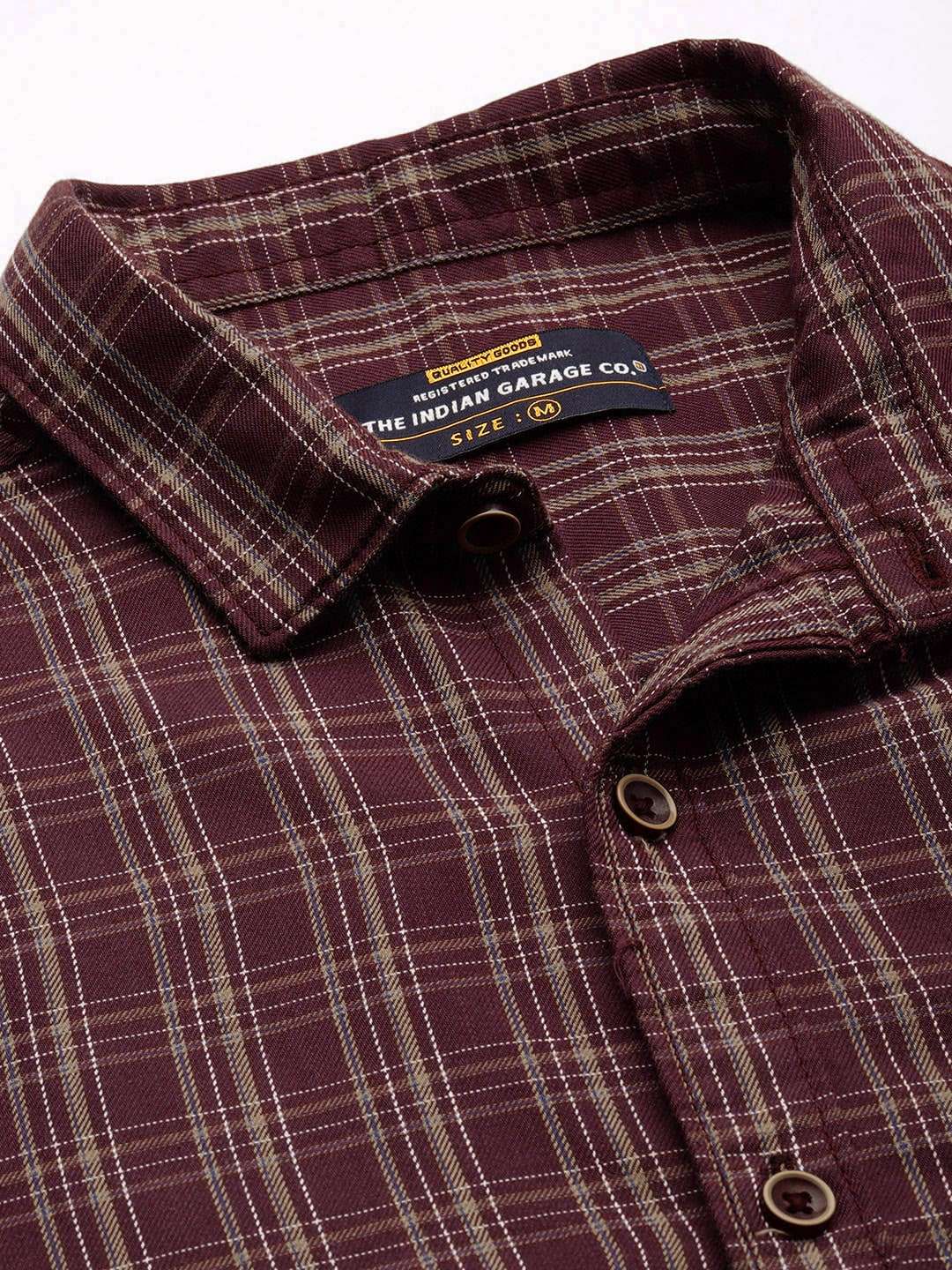 Shop Men Checked Shirt Online.