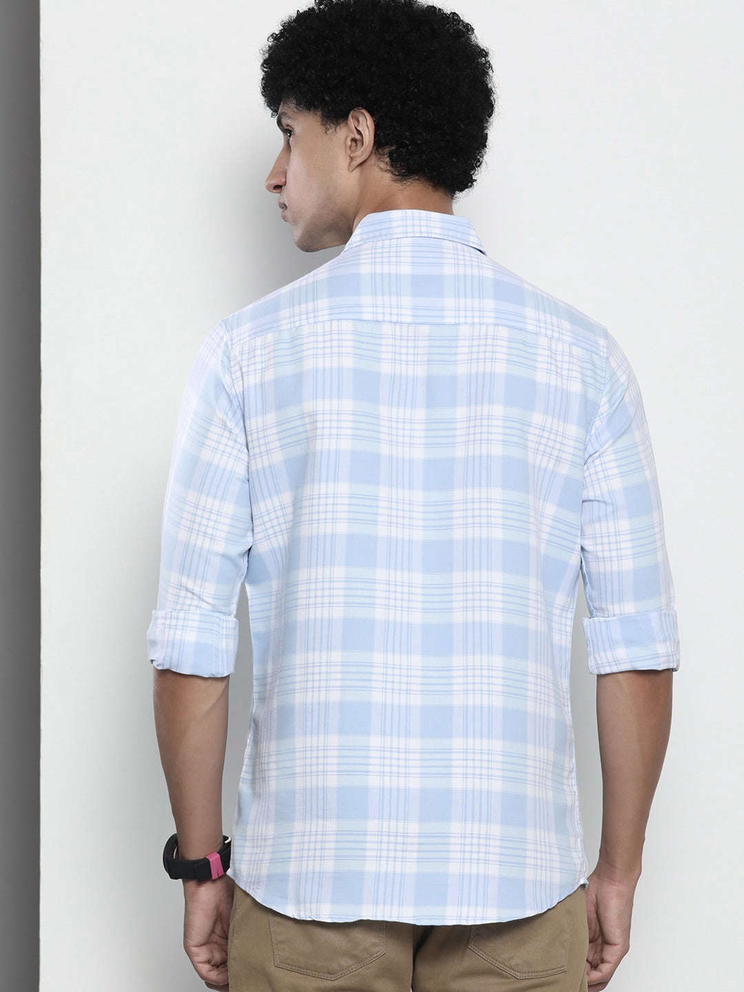 Shop Men Checked Shirt Online.